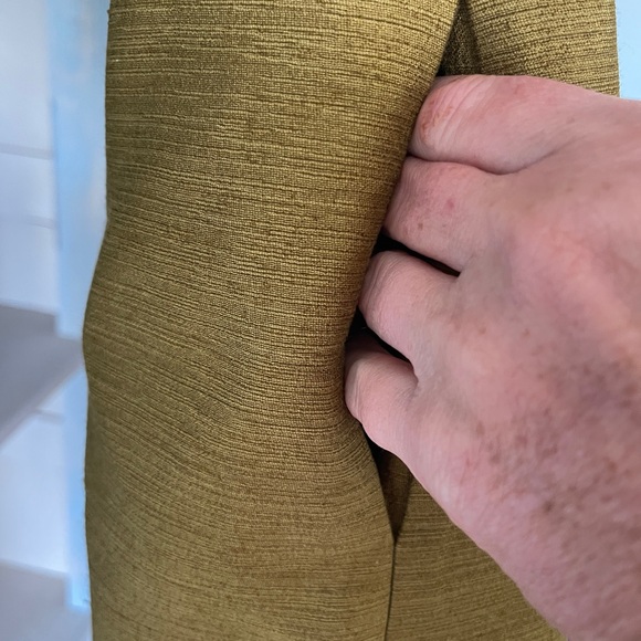 CMEO Collective Halter Drop Sleeve Mini Dress. Moss. Small. Cocktail. - Picture 3 of 4